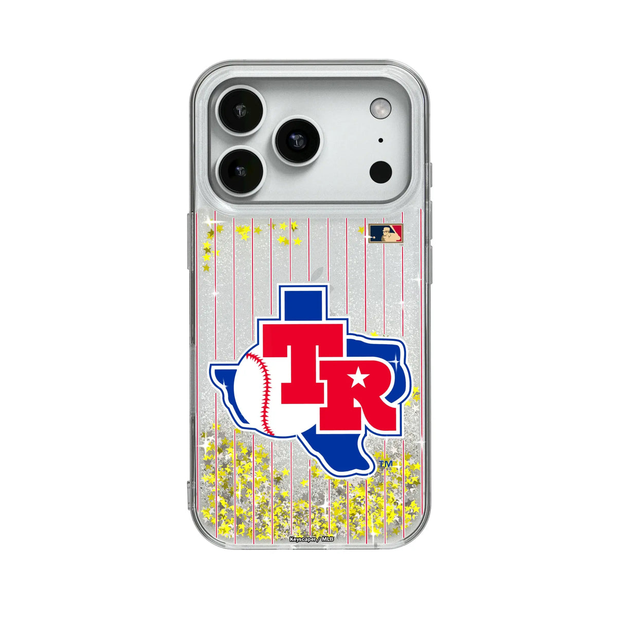 Texas Rangers 1981-1983 - Cooperstown Collection Pinstripe Glitter Phone Case 19