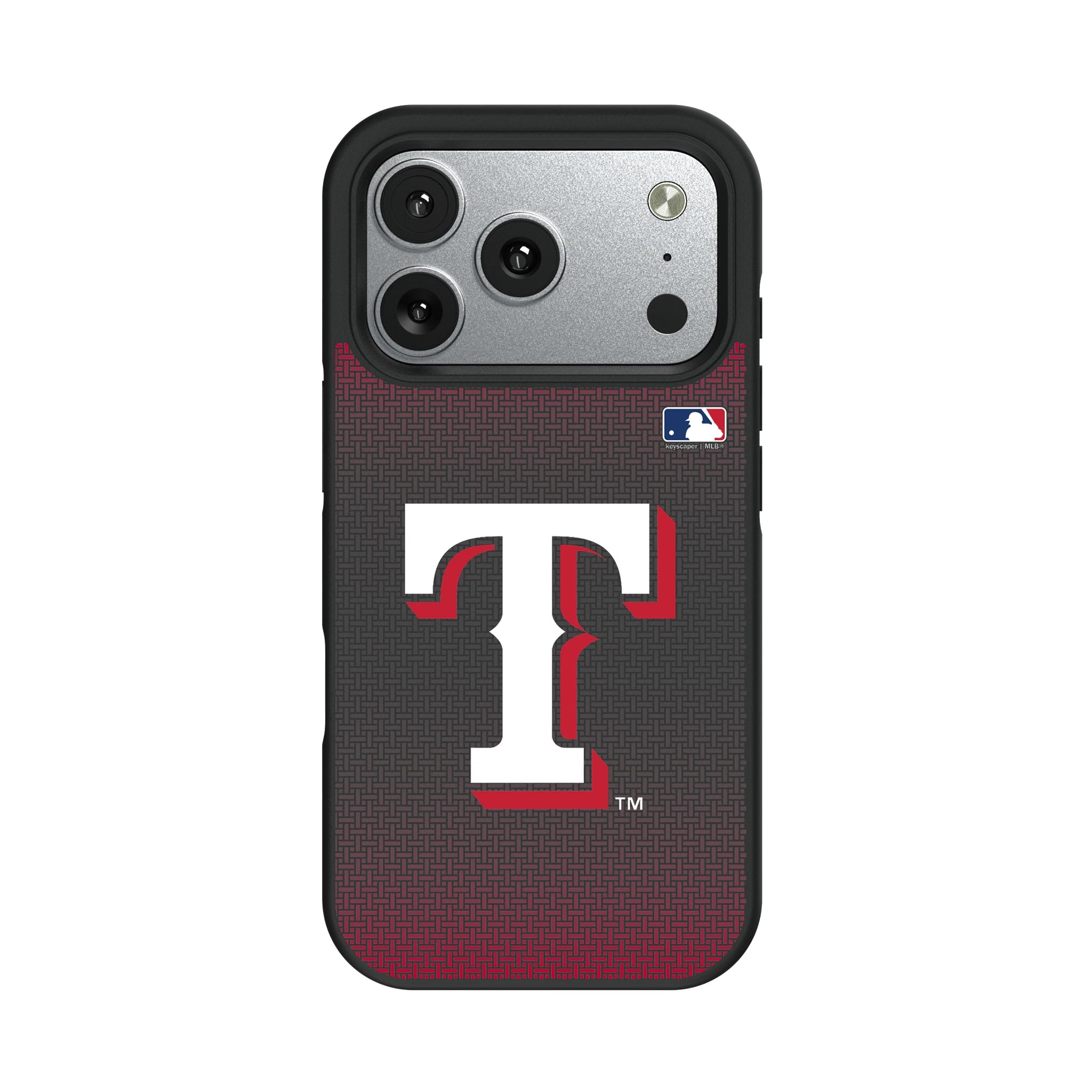 Texas Rangers Linen Bump Phone Case for Apple iPhone 10