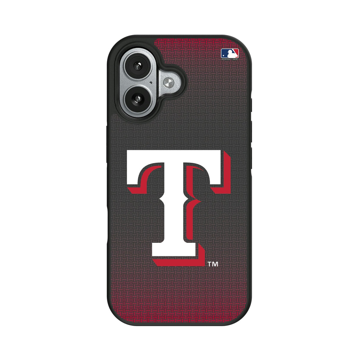 Texas Rangers Linen Bump Phone Case for Apple iPhone 9