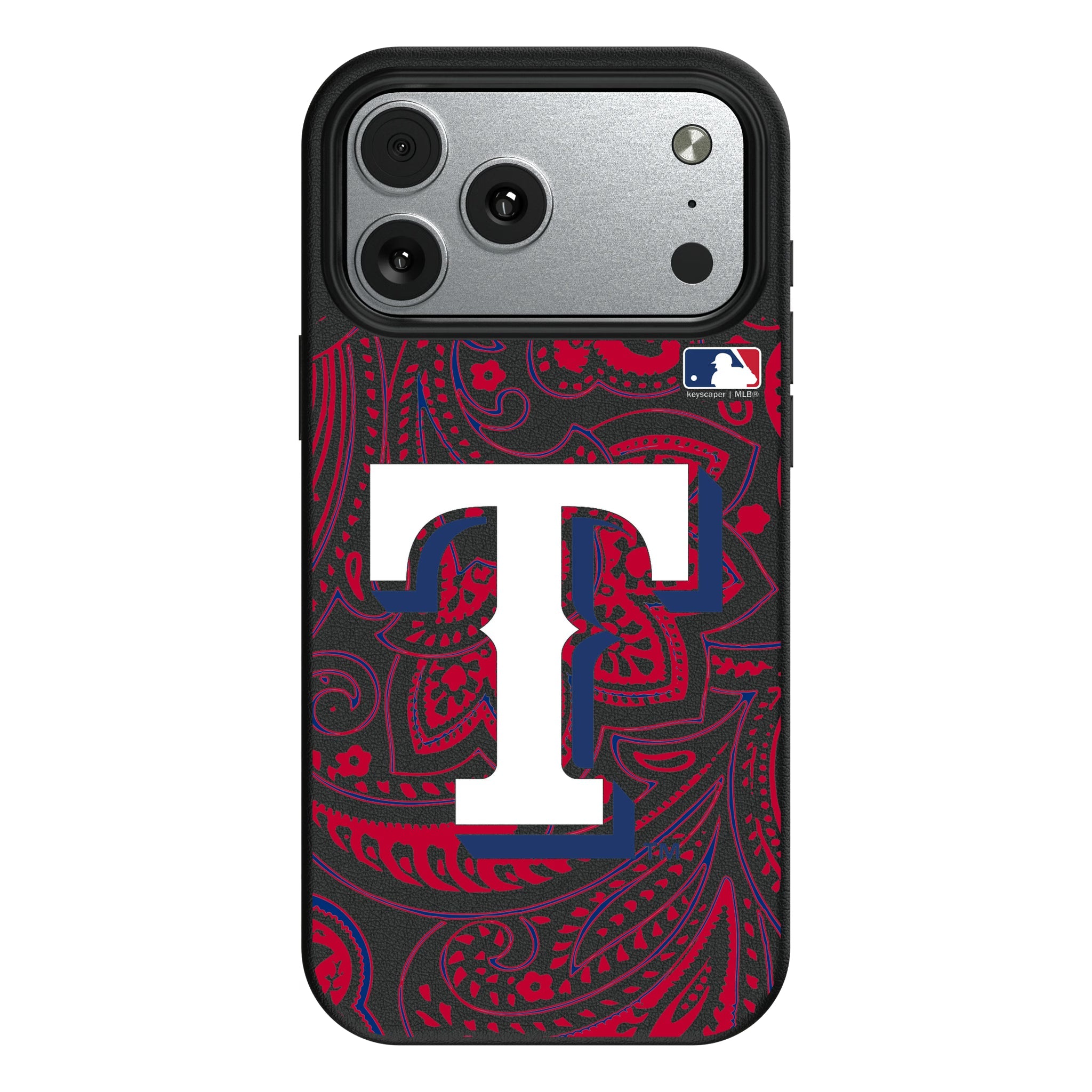 Texas Rangers Paisley MagSafe Compatible Phone Case for Apple iPhone 9