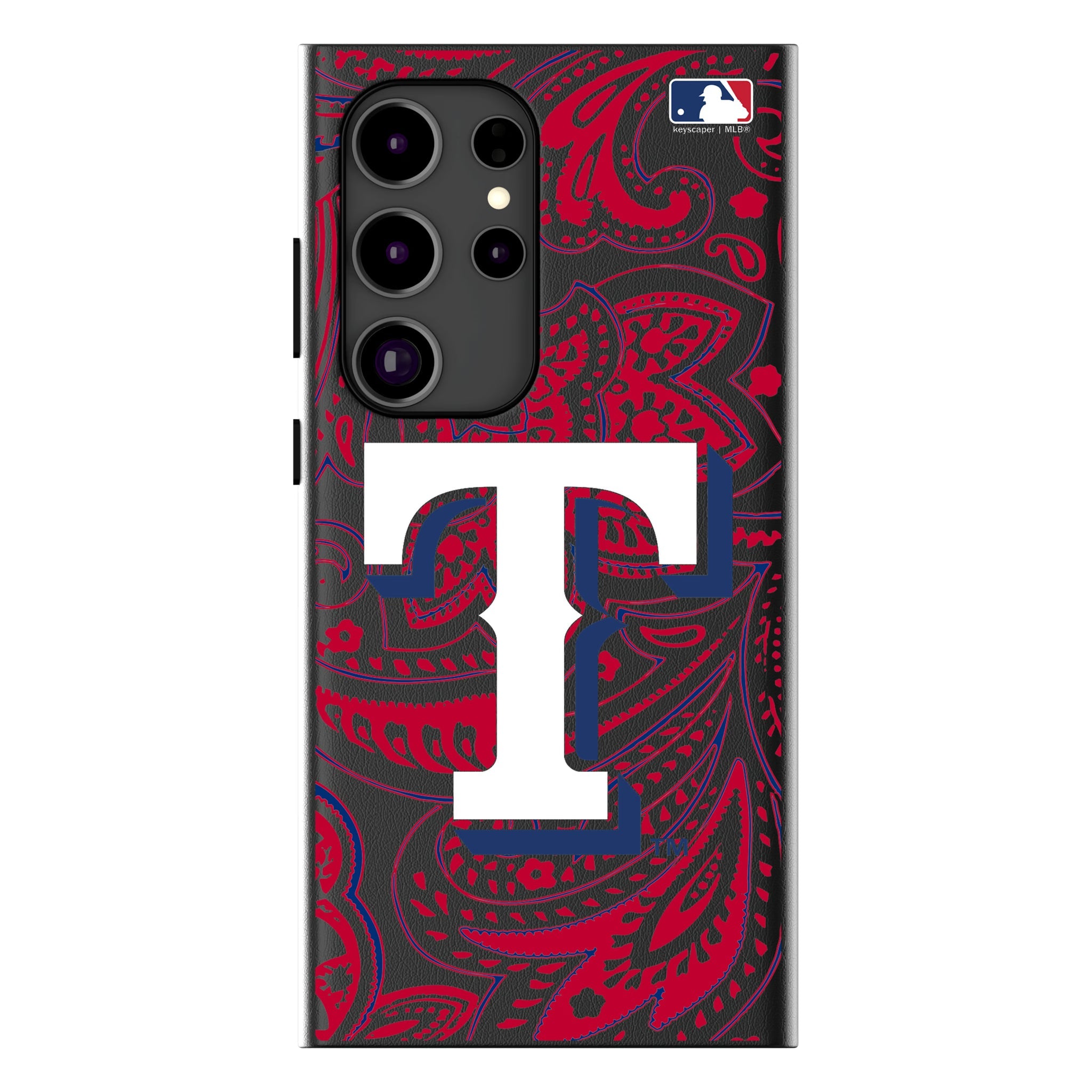 Texas Rangers Paisley MagSafe Compatible Phone Case for Samsung Galaxy 9