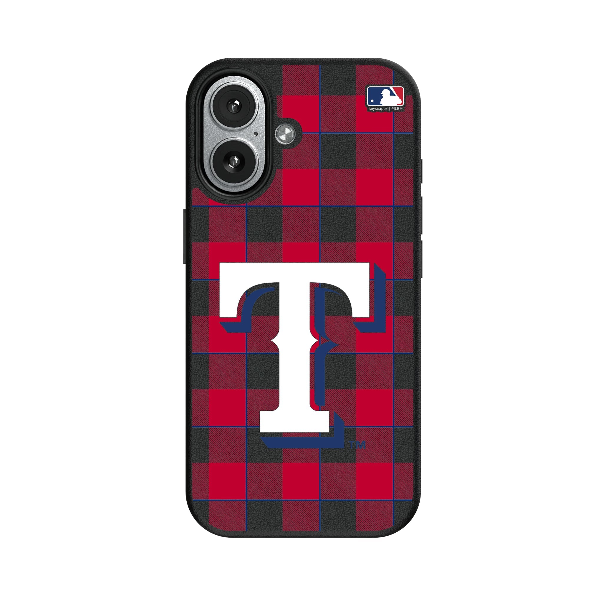 Texas Rangers Plaid MagSafe Compatible Phone Case for Apple iPhone 7