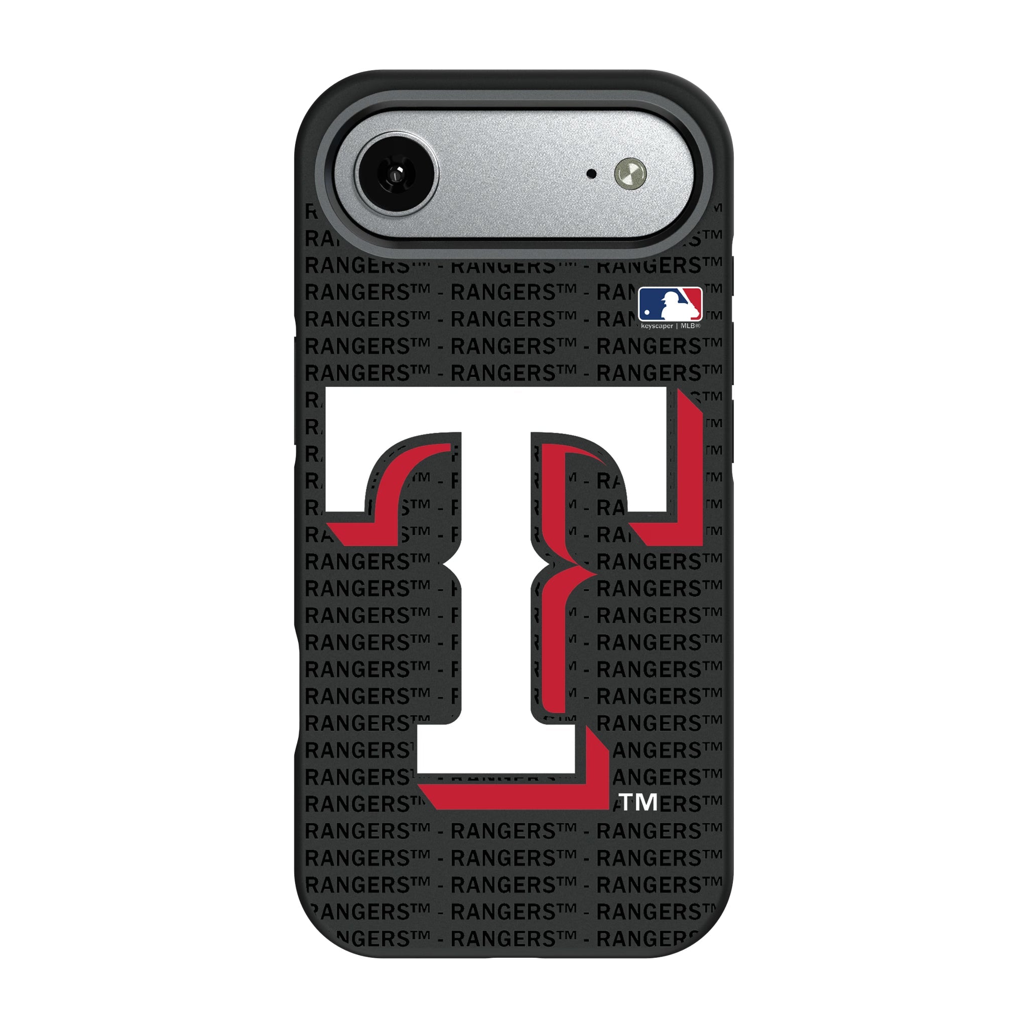 Texas Rangers Text Backdrop Bump Phone Case for Apple iPhone 10