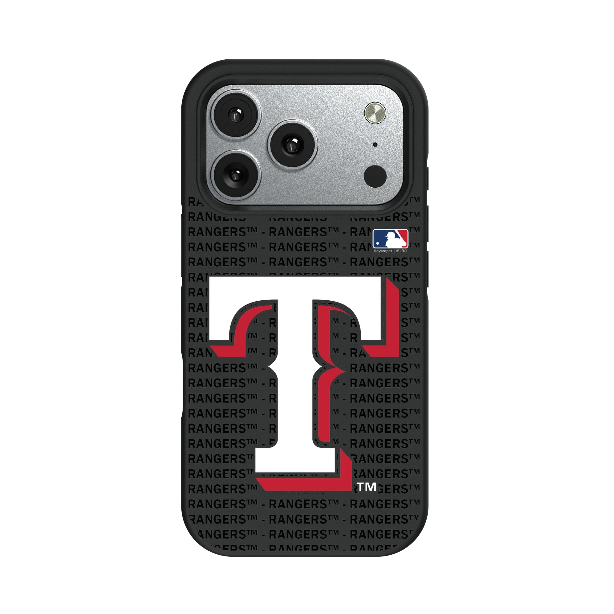 Texas Rangers Text Backdrop Bump Phone Case for Apple iPhone 11