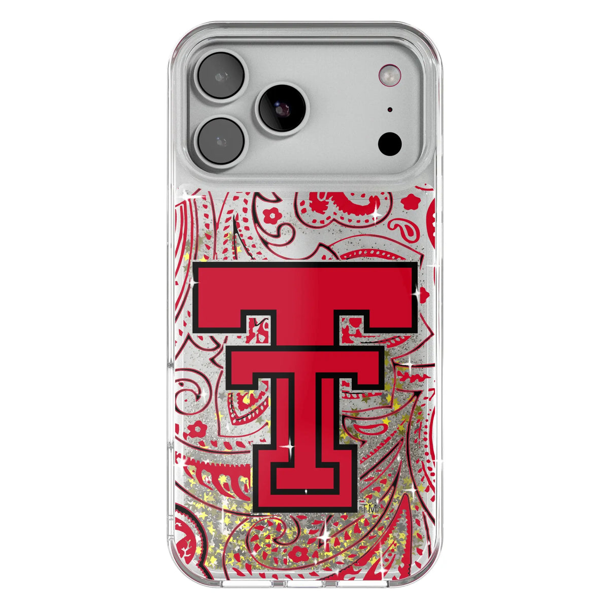 Texas Tech Red Raiders Paisley Glitter Phone Case 20