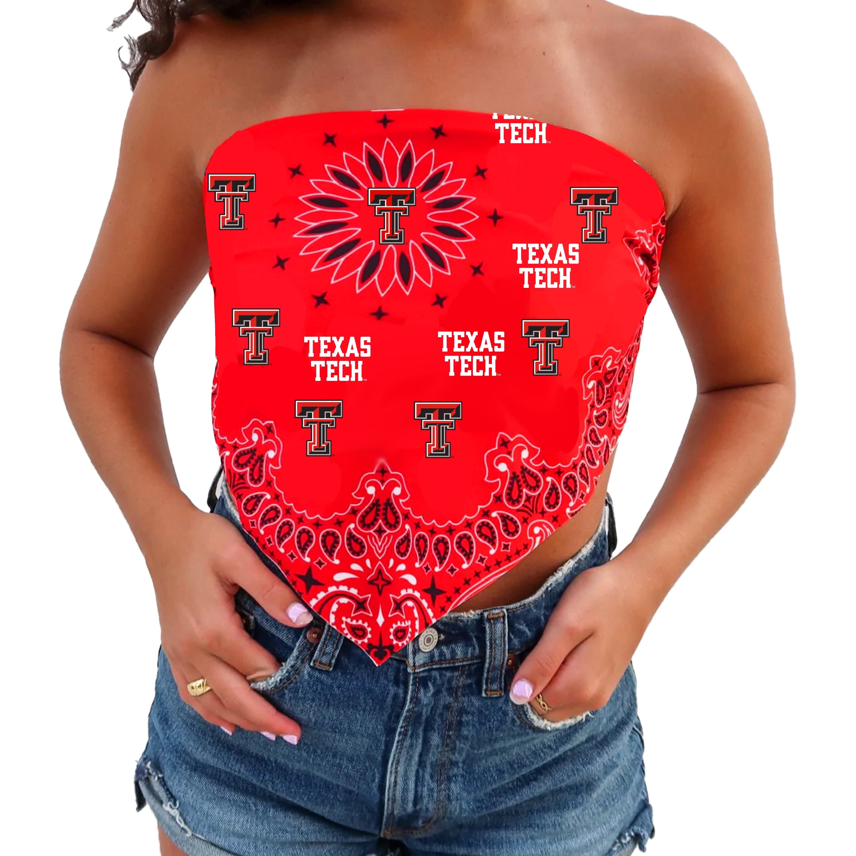 Texas Tech Bandana Top | lojobands