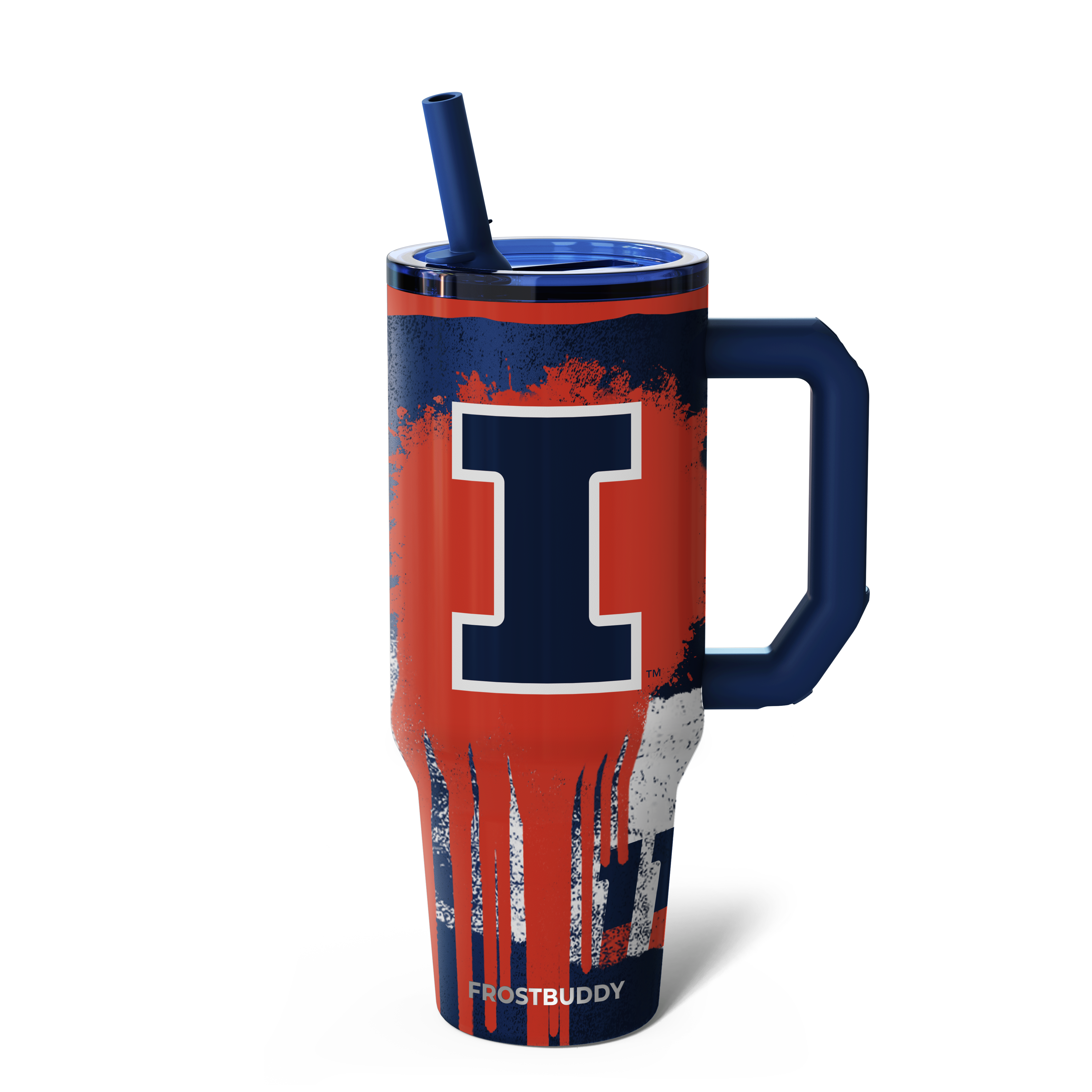 Thicc Buddy 40oz | Illinois Fighting Illini | Drip | Frost Buddy