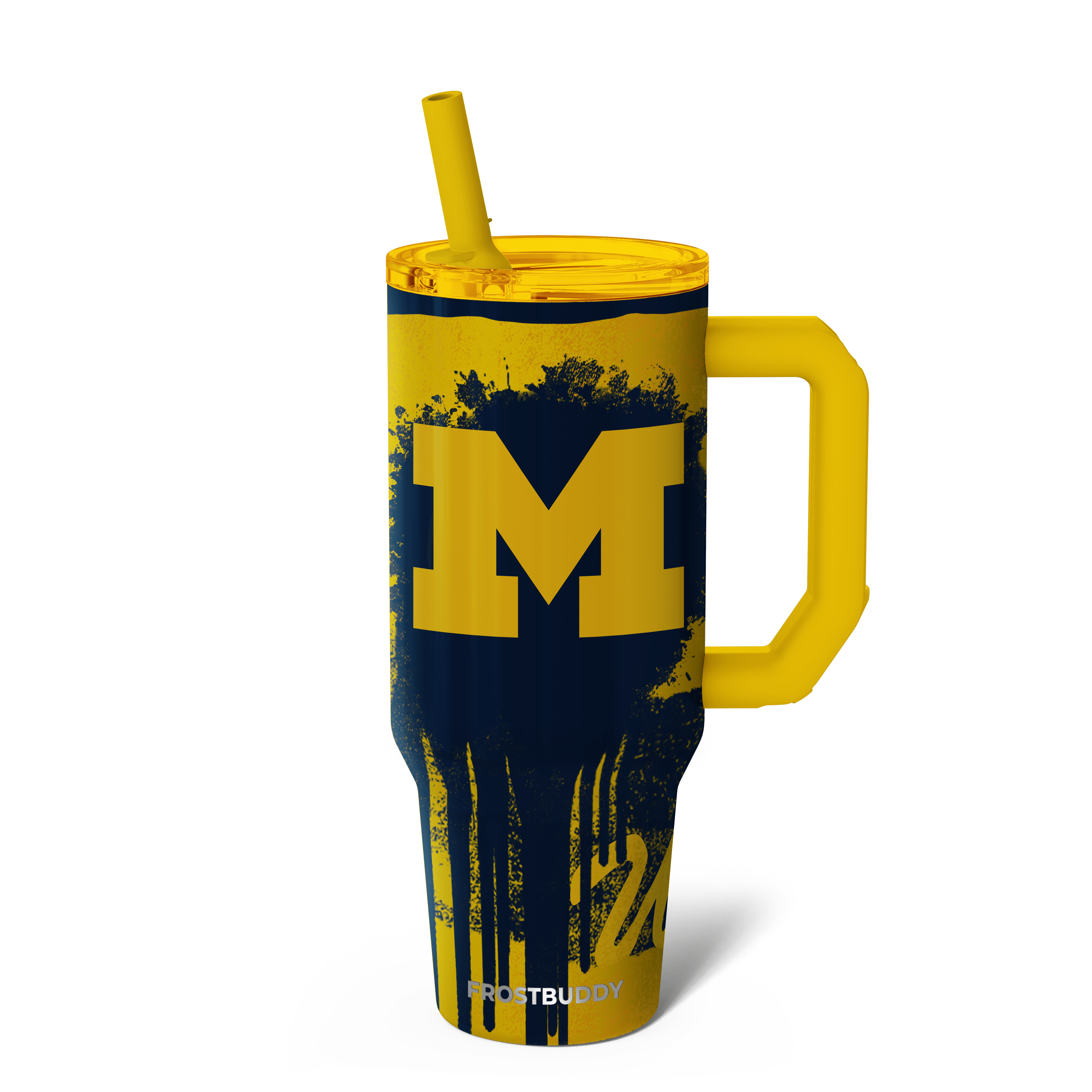 Thicc Buddy 40oz | Michigan Wolverines | Drip | Frost Buddy 1