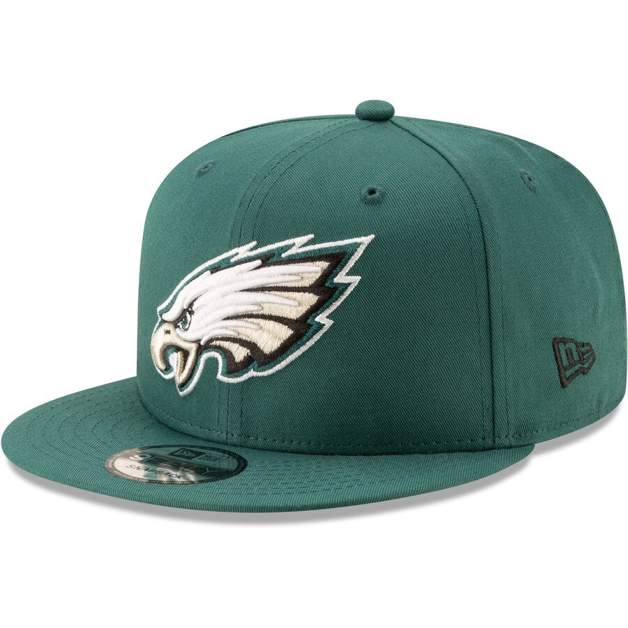 Philadelphia Eagles - Midnight Green Basic 9Fifty Adjustable Snapback Hat, New Era 1