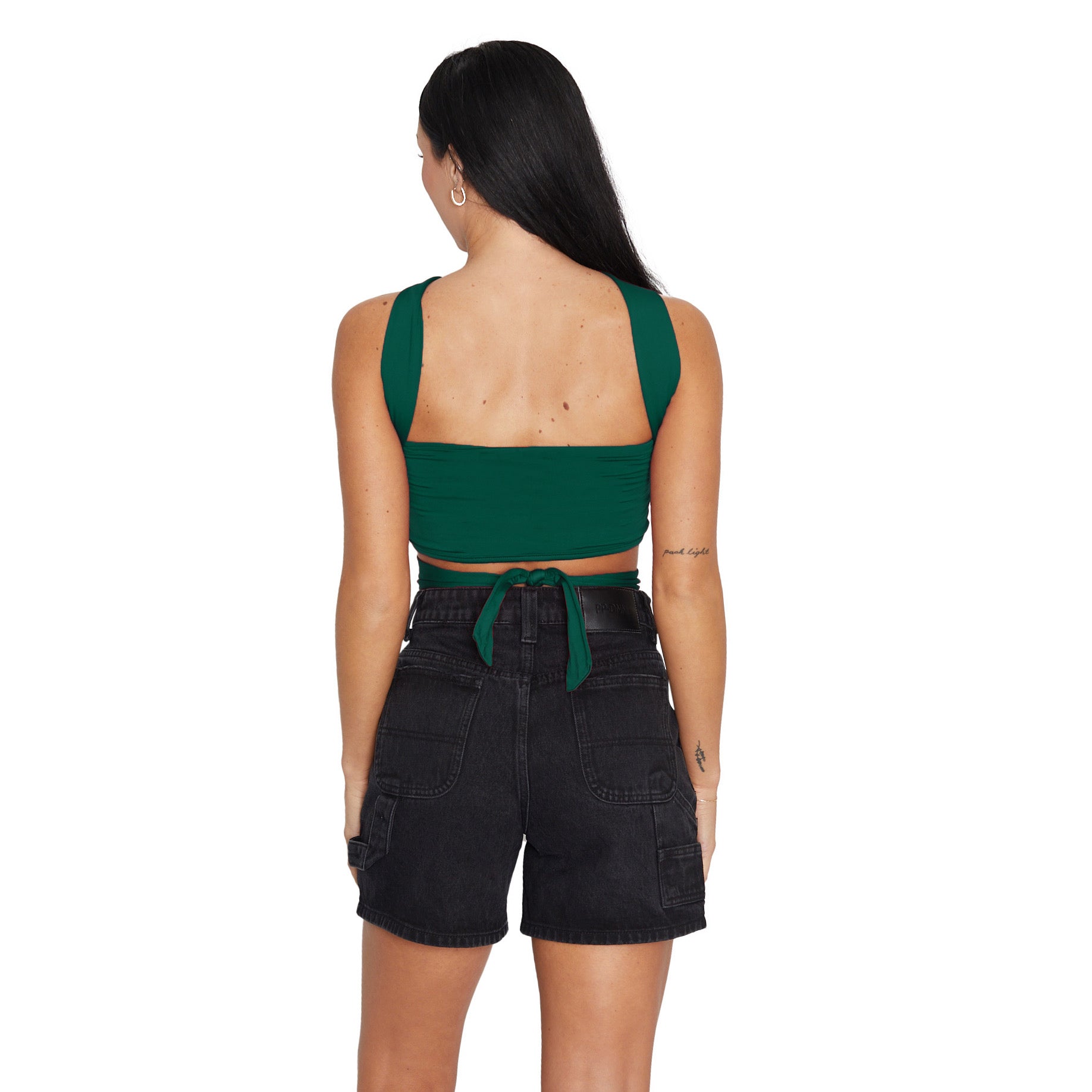 Tulane Green Multi Way Bandeau Top | lojobands