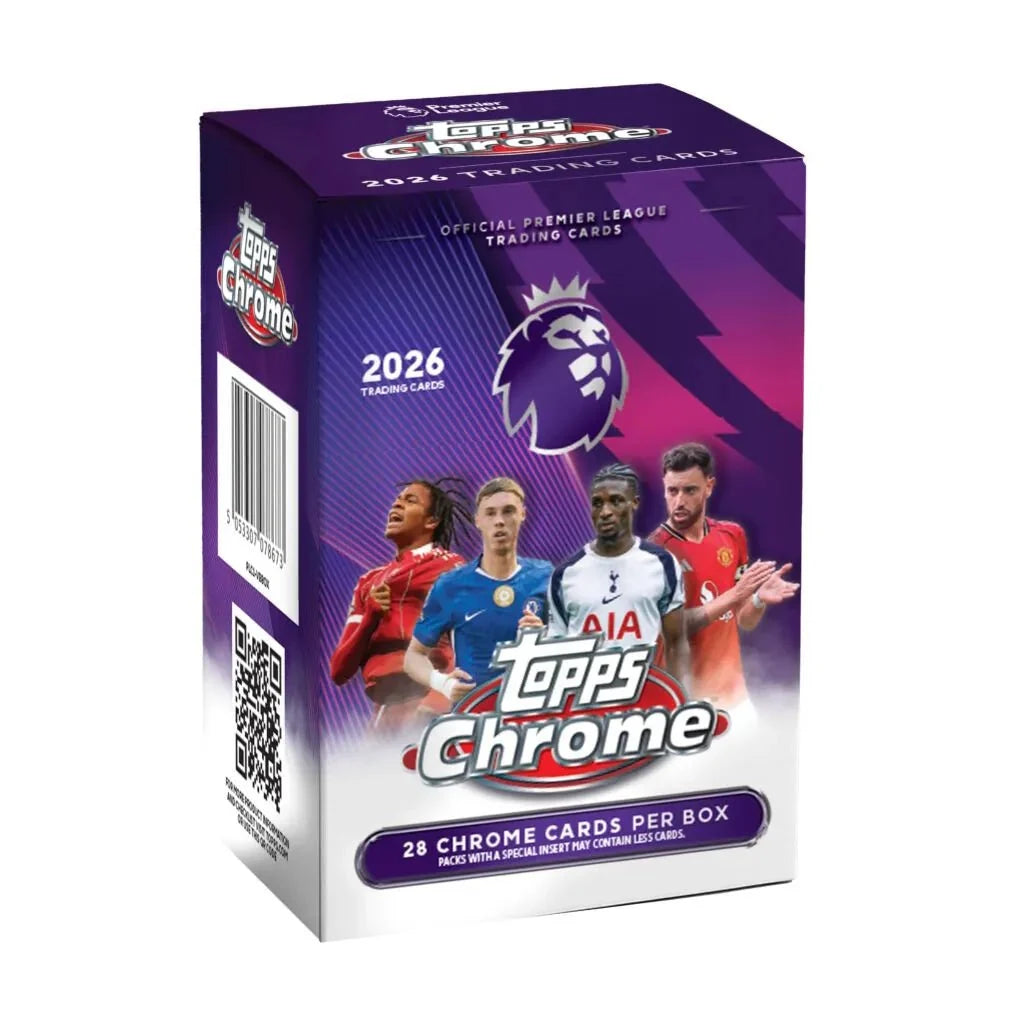 Topps 2025-26 Chrome Premier League Cards Blaster BOX (7 Packs Each) 1