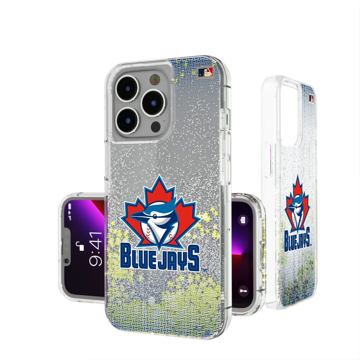 Toronto Blue Jays 1997-2002 - Cooperstown Collection Linen Glitter Phone Case 9