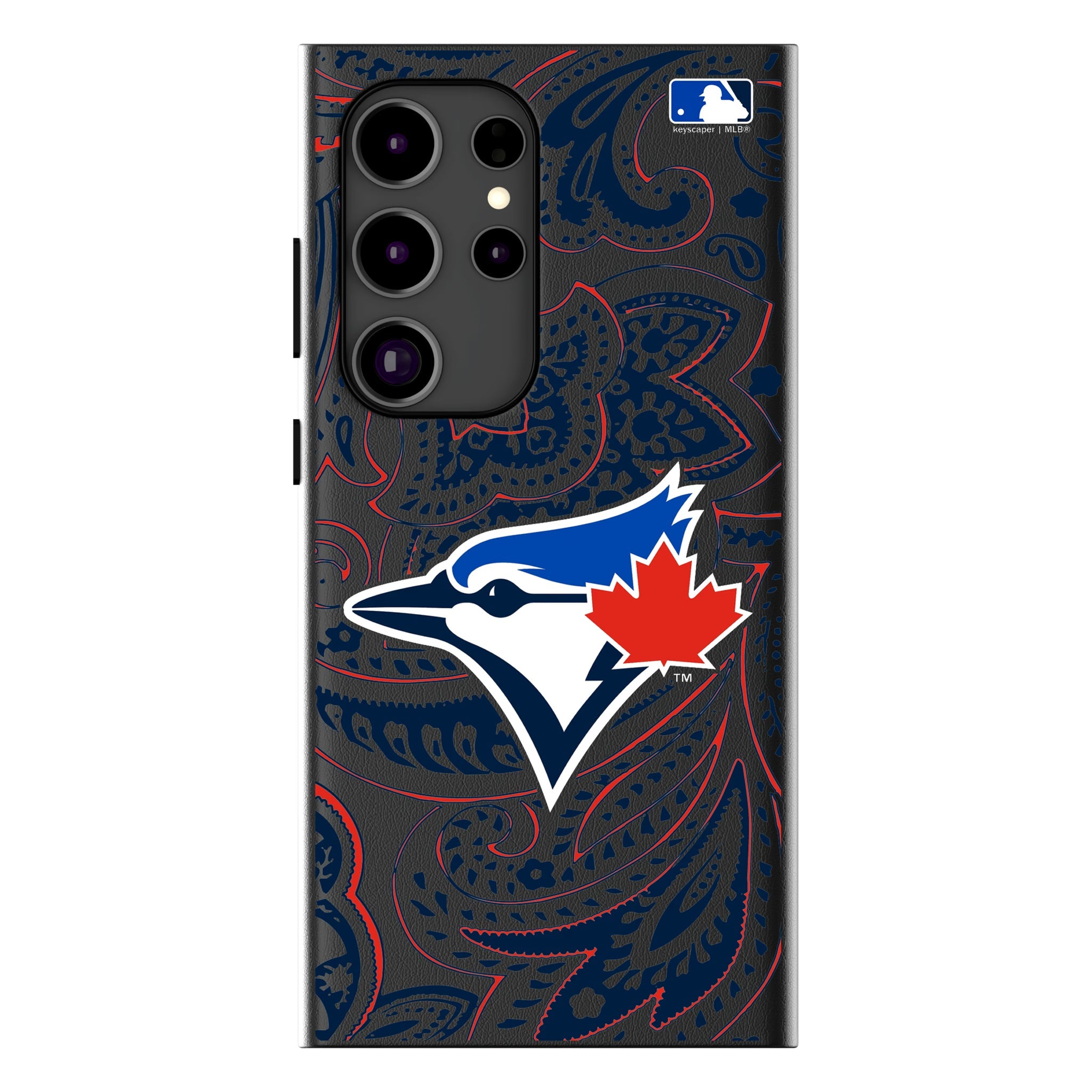 Toronto Blue Jays Paisley MagSafe Compatible Phone Case for Samsung Galaxy 14