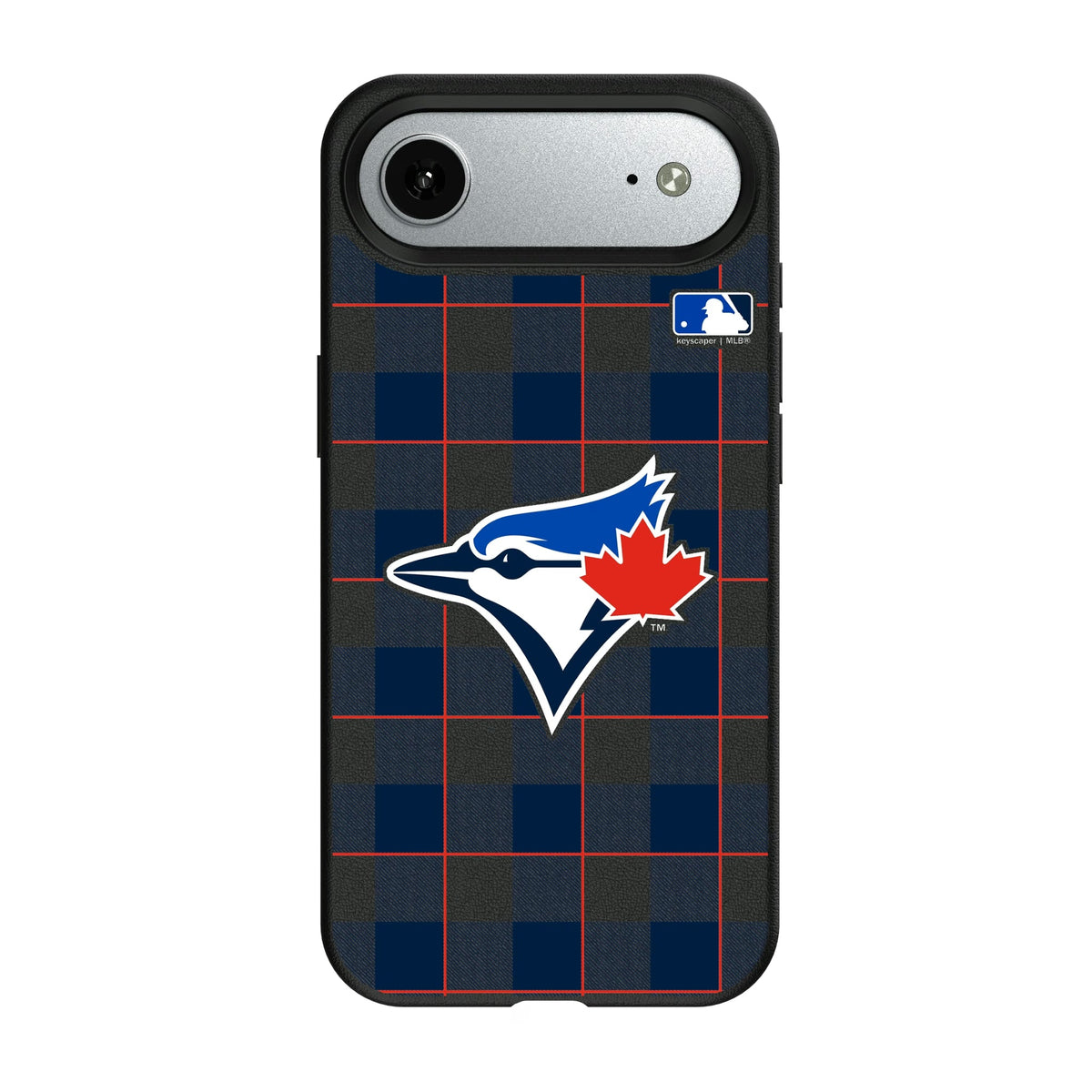 Toronto Blue Jays Plaid MagSafe Compatible Phone Case for Apple iPhone 8