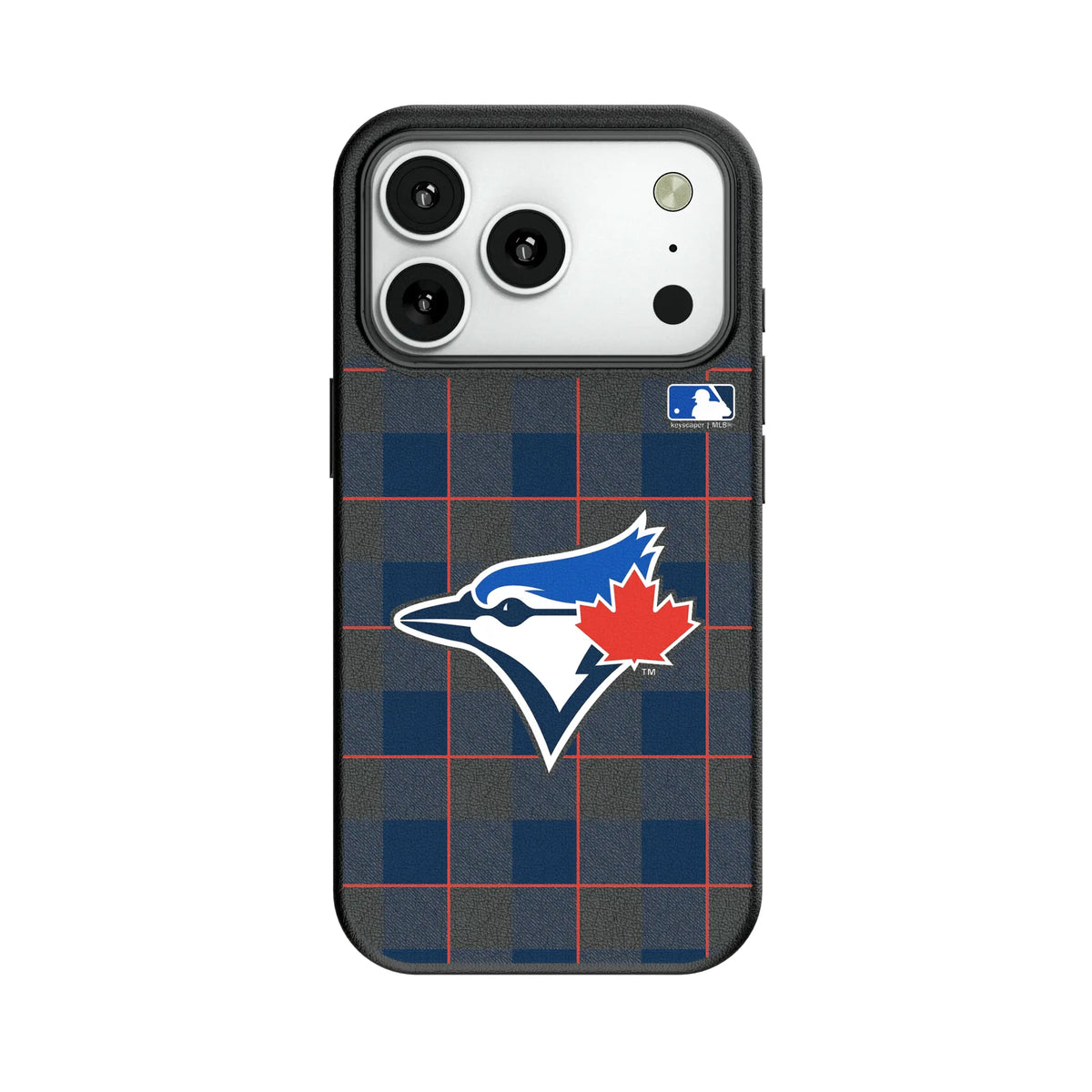 Toronto Blue Jays Plaid MagSafe Compatible Phone Case for Apple iPhone 12