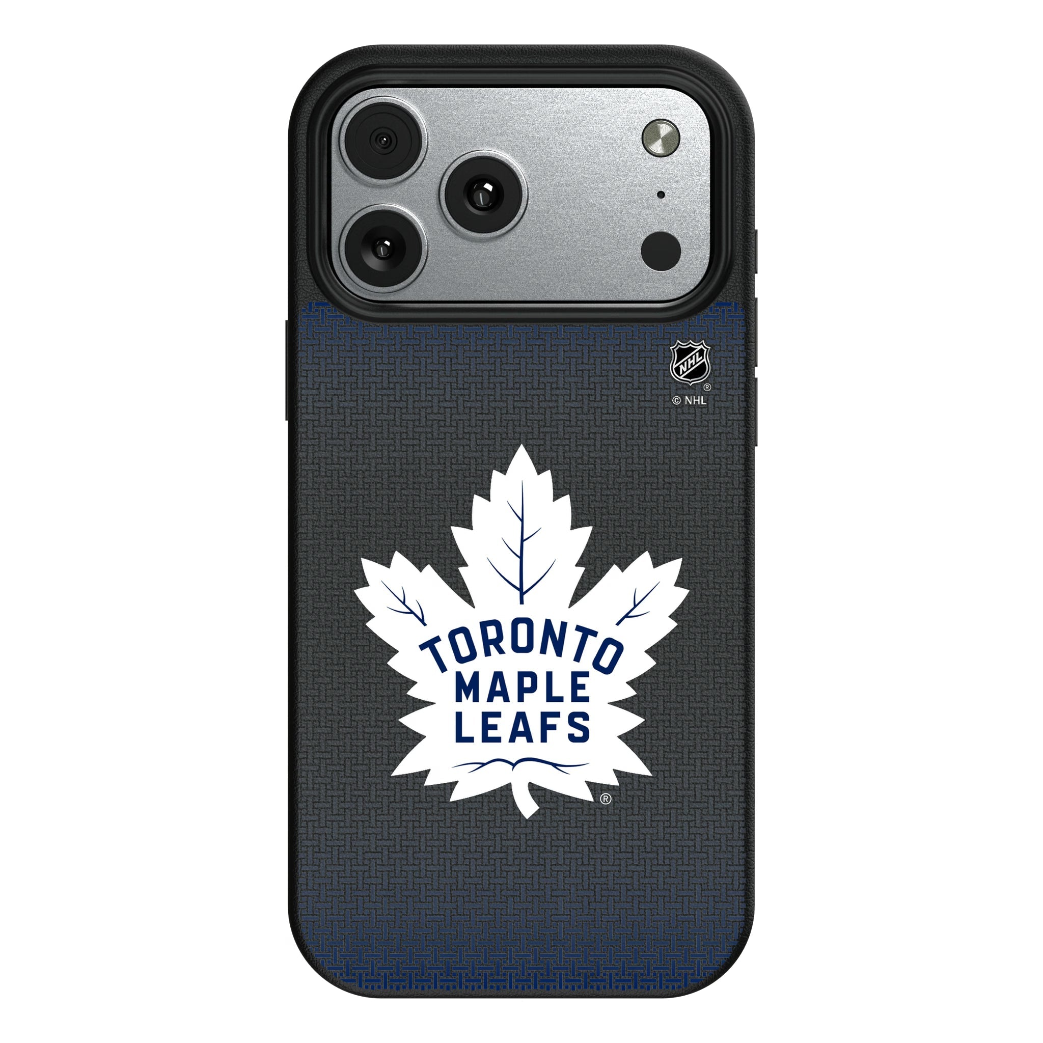 Toronto Maple Leafs Linen MagSafe Compatible Phone Case for Apple iPhone 10