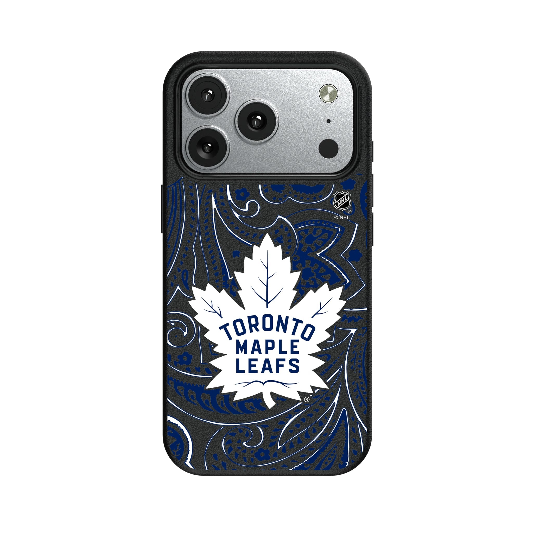 Toronto Maple Leafs Paisley MagSafe Compatible Phone Case for Apple iPhone 9