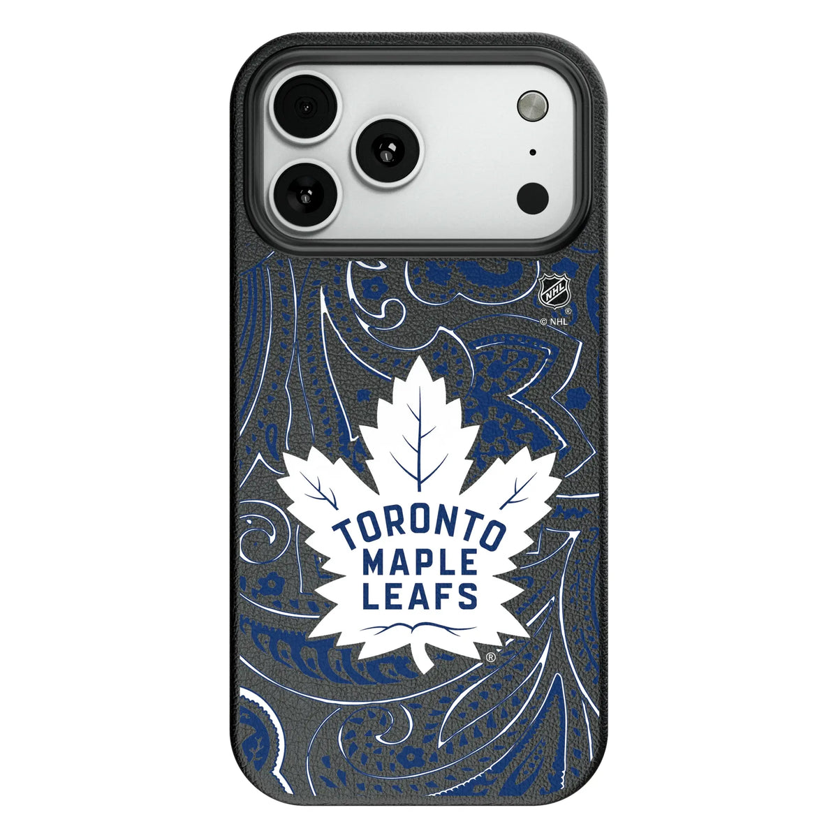 Toronto Maple Leafs Paisley MagSafe Compatible Phone Case for Apple iPhone 11