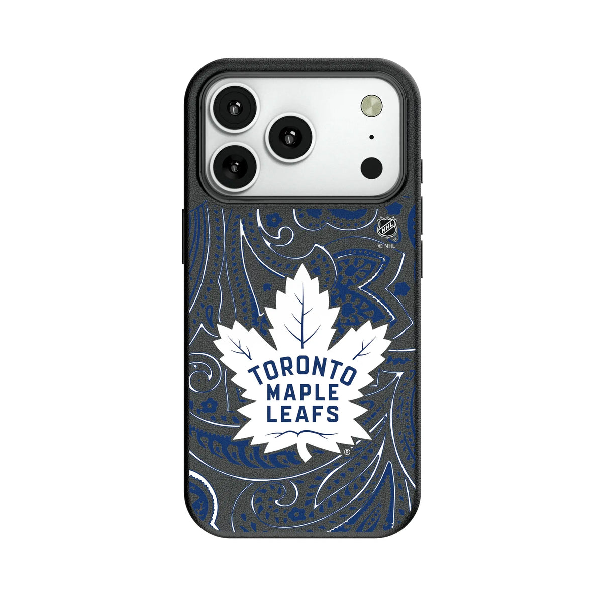 Toronto Maple Leafs Paisley MagSafe Compatible Phone Case for Apple iPhone 12