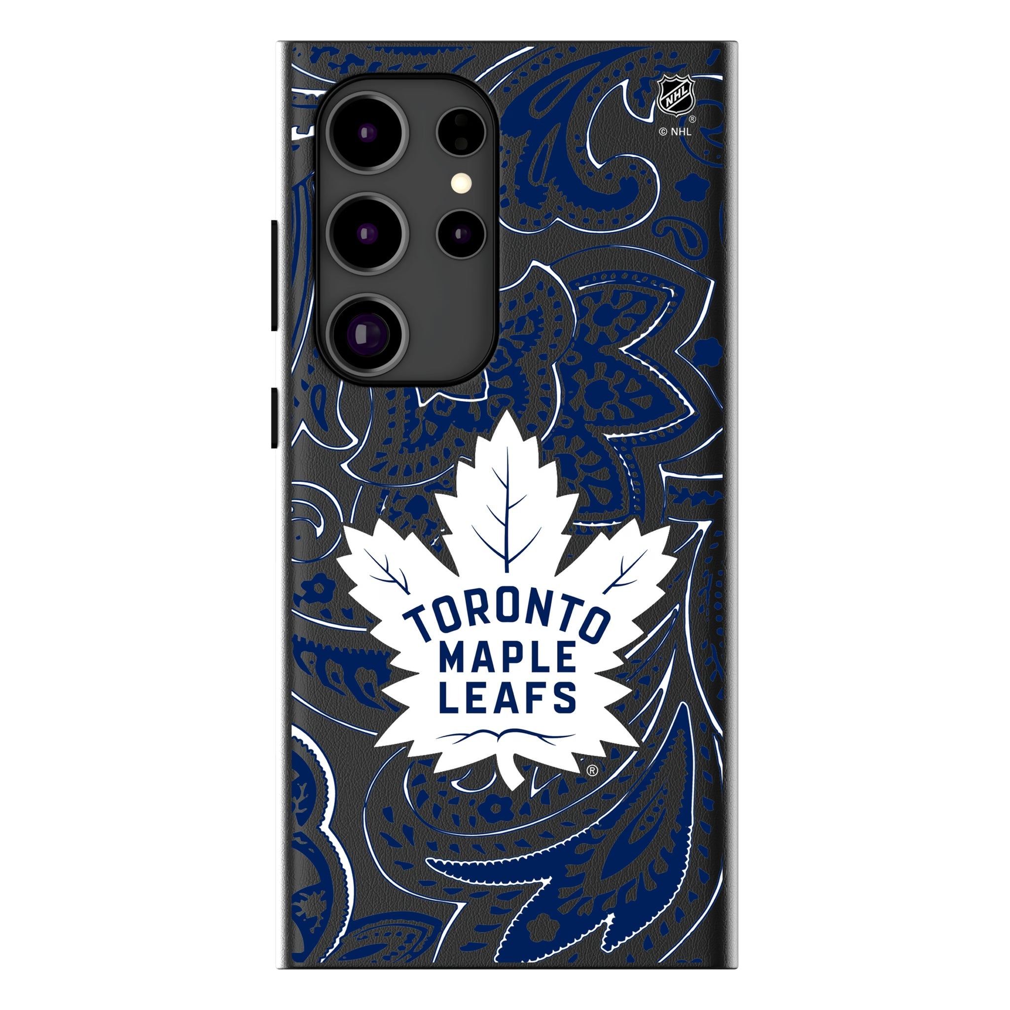 Toronto Maple Leafs Paisley MagSafe Compatible Phone Case for Samsung Galaxy 16