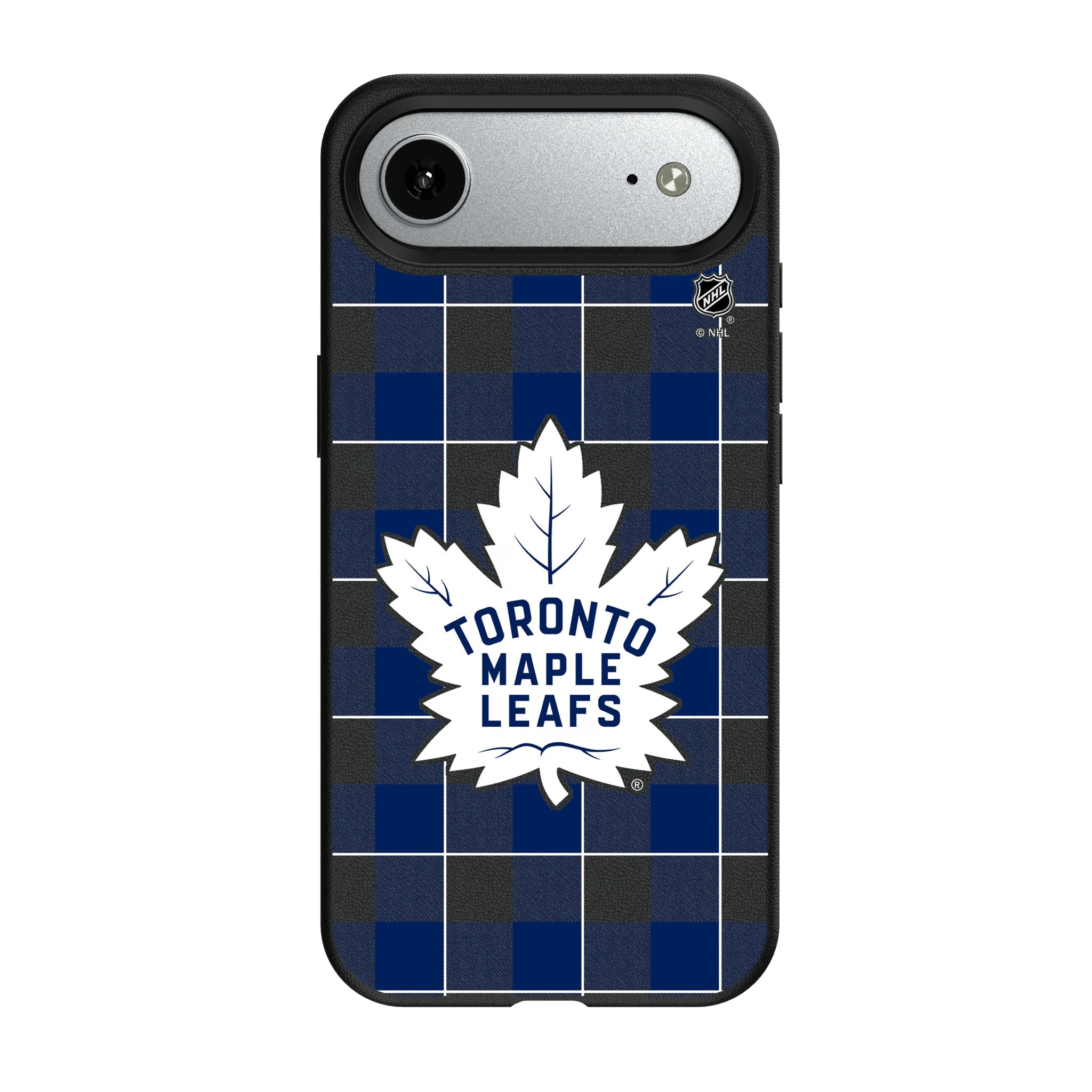 Toronto Maple Leafs Plaid MagSafe Compatible Phone Case for Apple iPhone 8