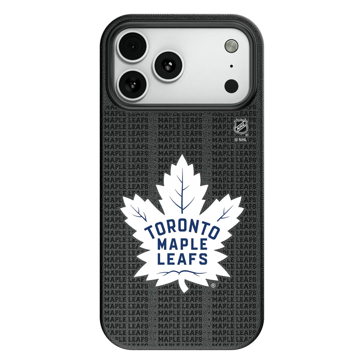 Toronto Maple Leafs Text Backdrop MagSafe Compatible Phone Case for Apple iPhone 11