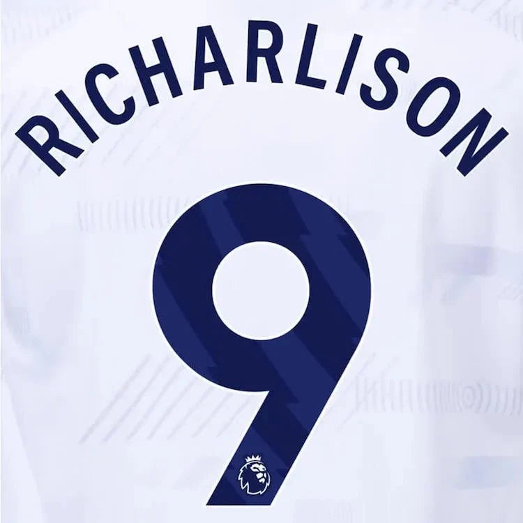Tottenham 2022/23 Home Richarlison #9 Jersey Name Set Navy 1