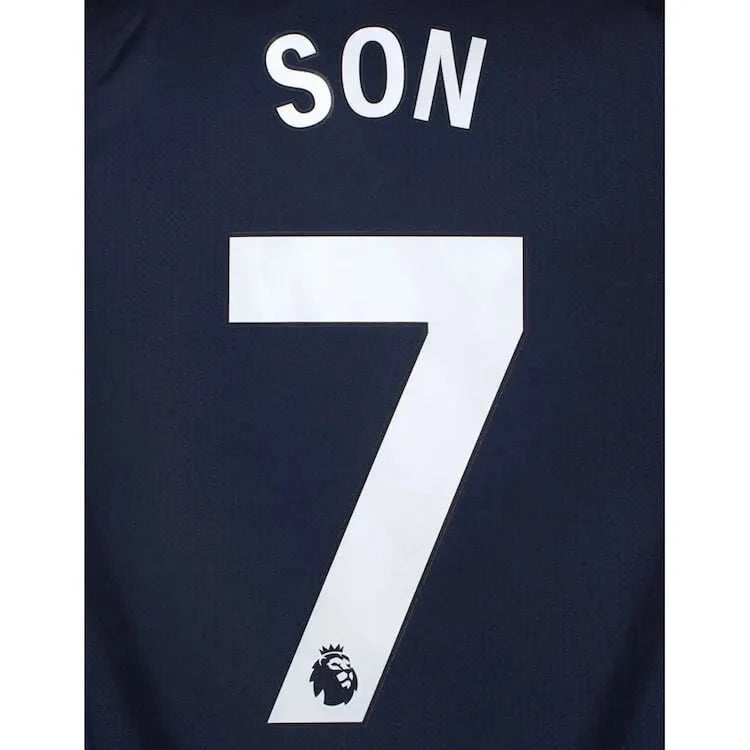 Tottenham 2023-Away Son #7 Youth Jersey Name Set-White 1