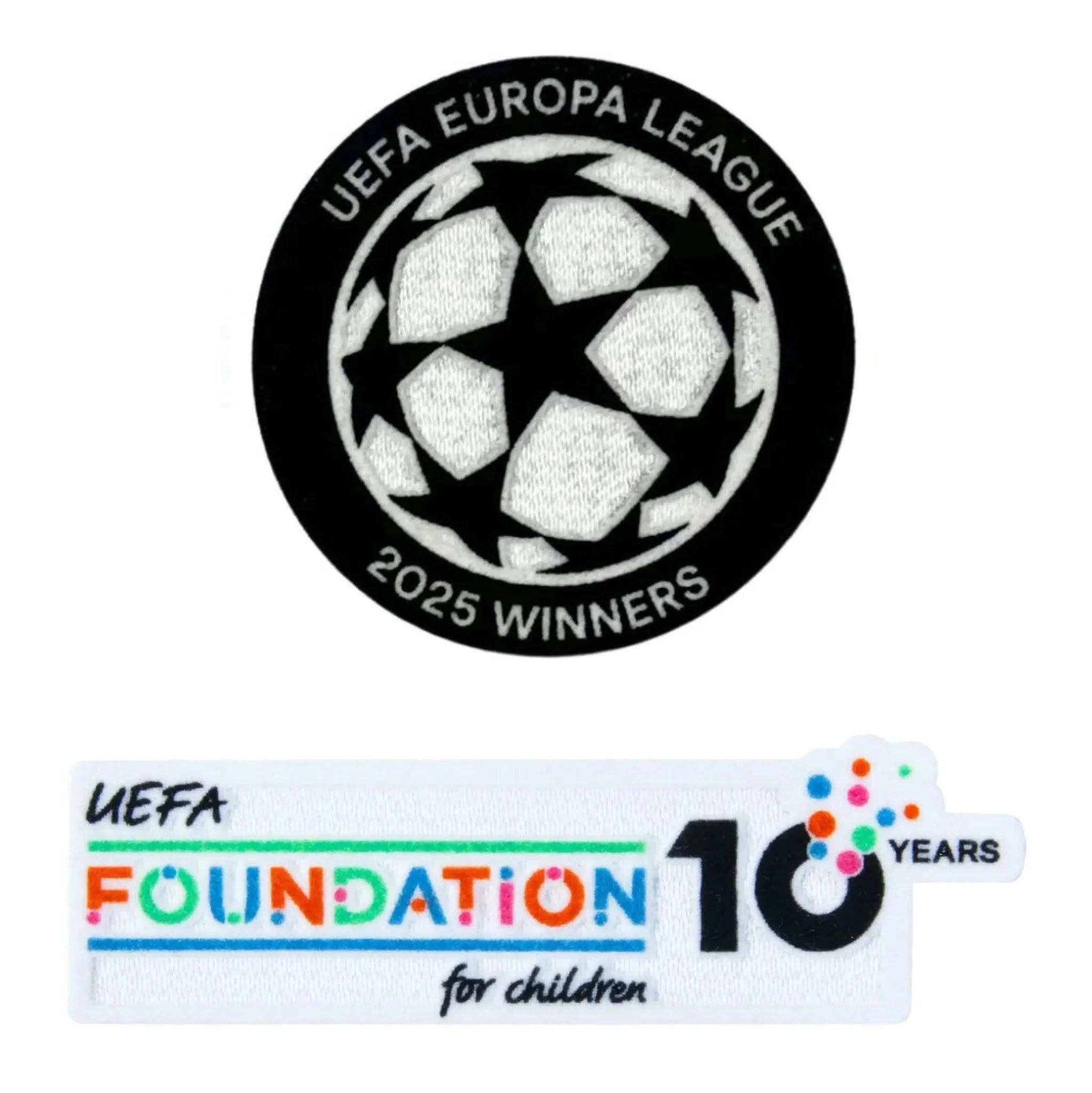 Tottenham 2025-26 Starball Europa League Winners (2025) + 10th Anniversary UEFA Foundation 1