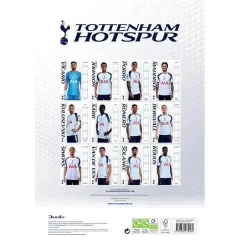 Tottenham 2026 Official Calendar 3