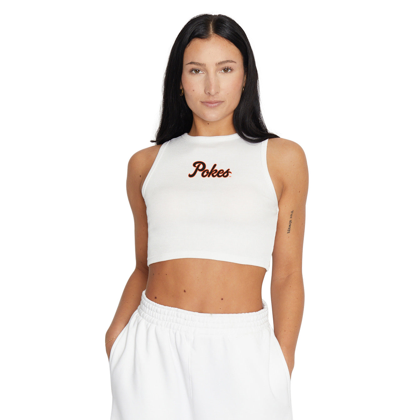 Oklahoma State Touchdown Ribbed Tank | lojobands