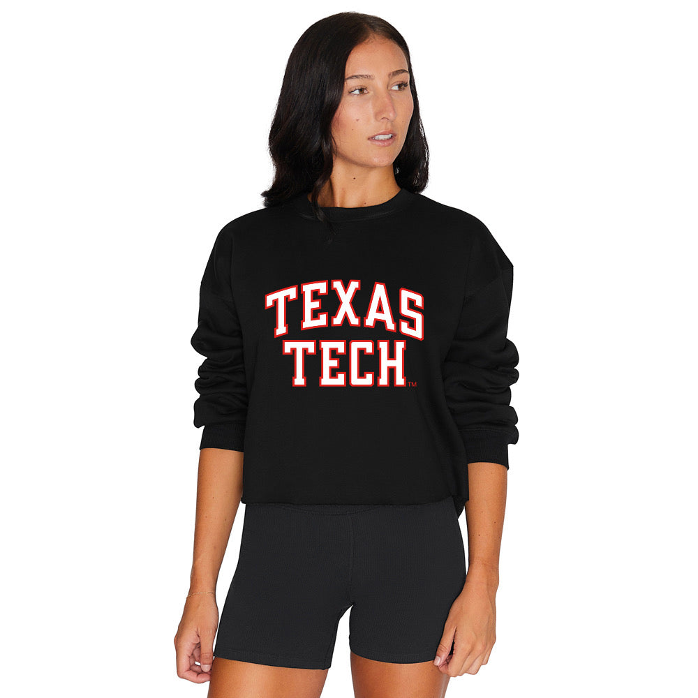 Texas Tech Black Crewneck 3