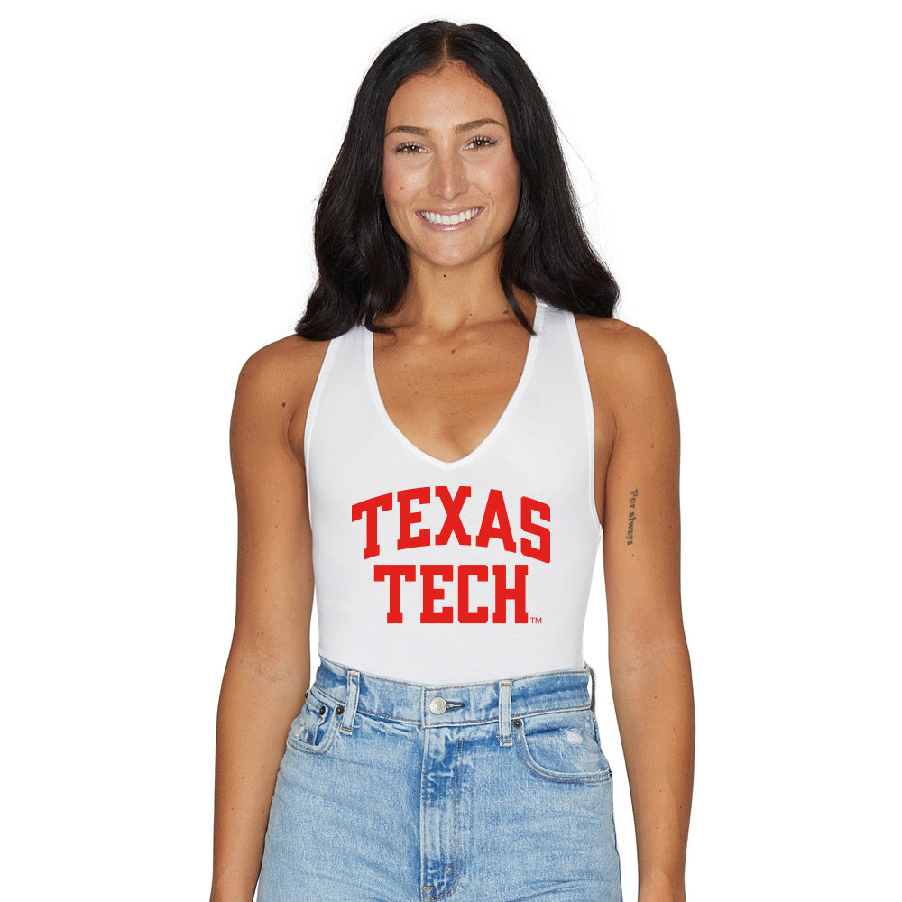Texas Tech White Bodysuit | lojobands 1