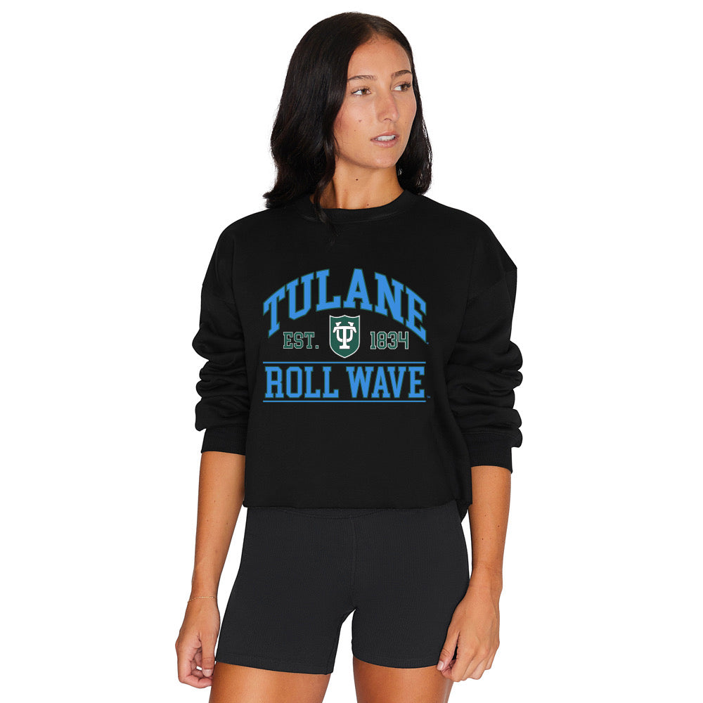 Tulane Black Crewneck | lojobands 3