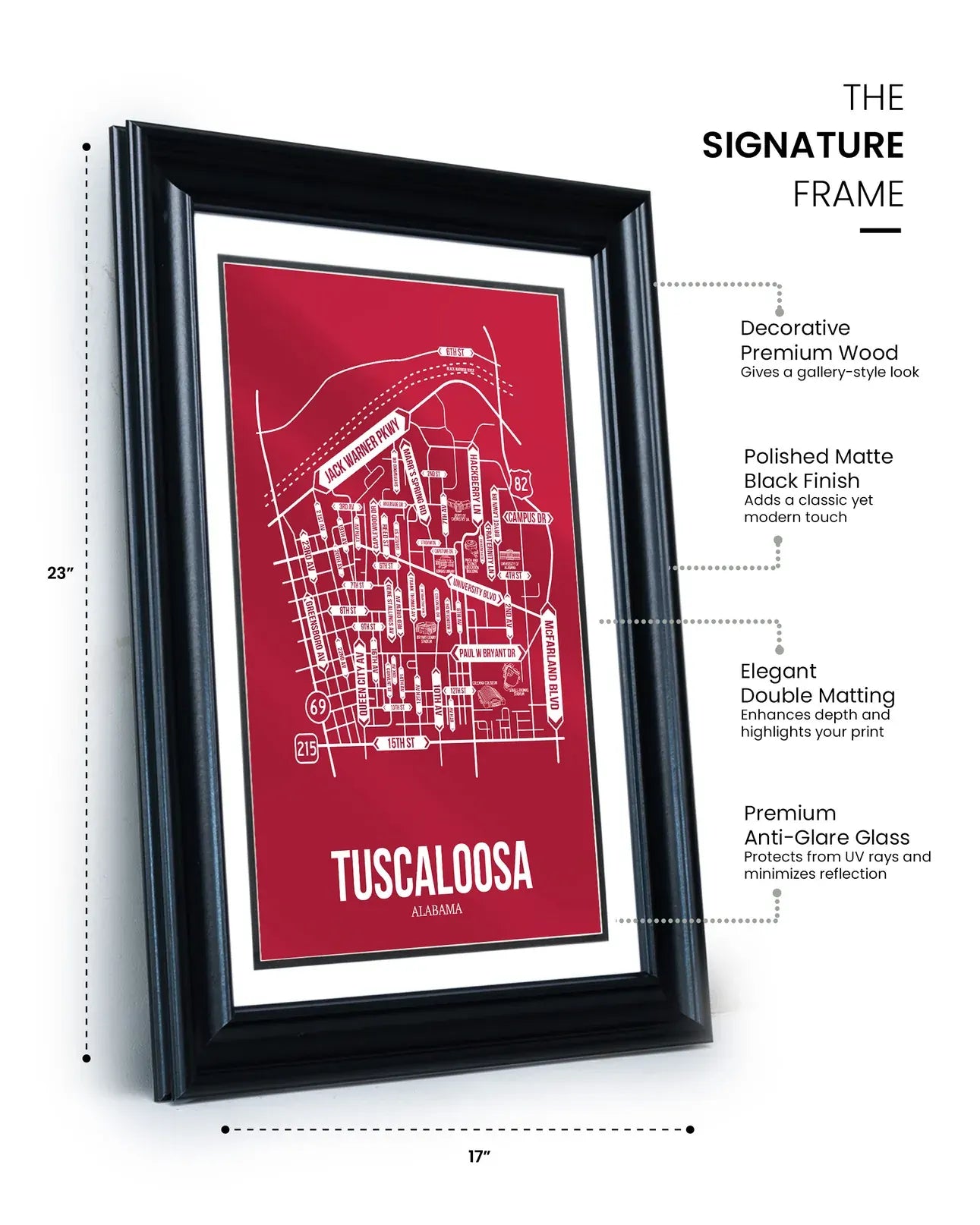 Tuscaloosa, Alabama street map 14