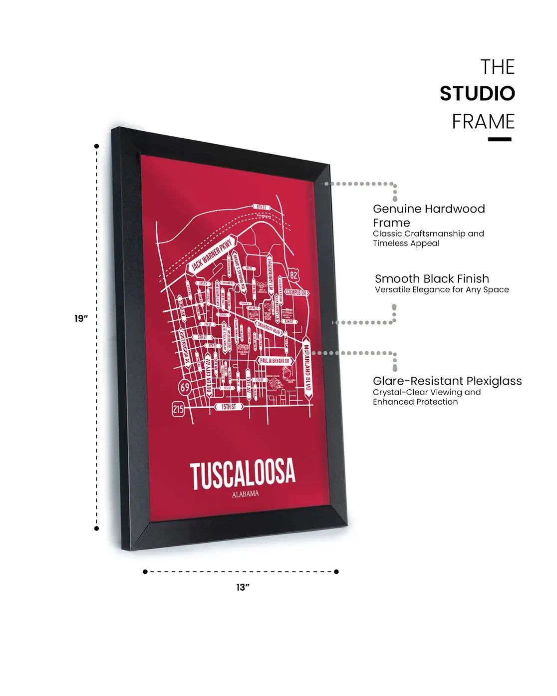 Tuscaloosa, Alabama street map 11
