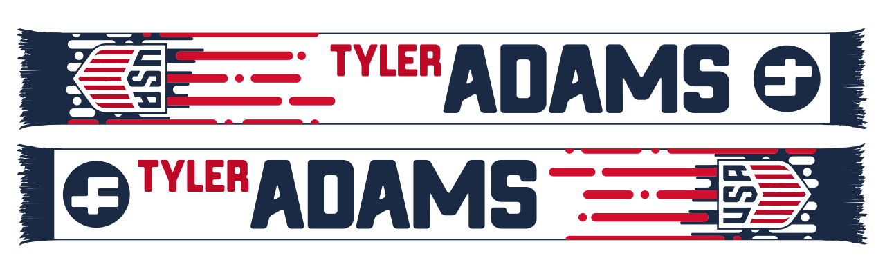 USMNT Scarf Tyler Adams 1