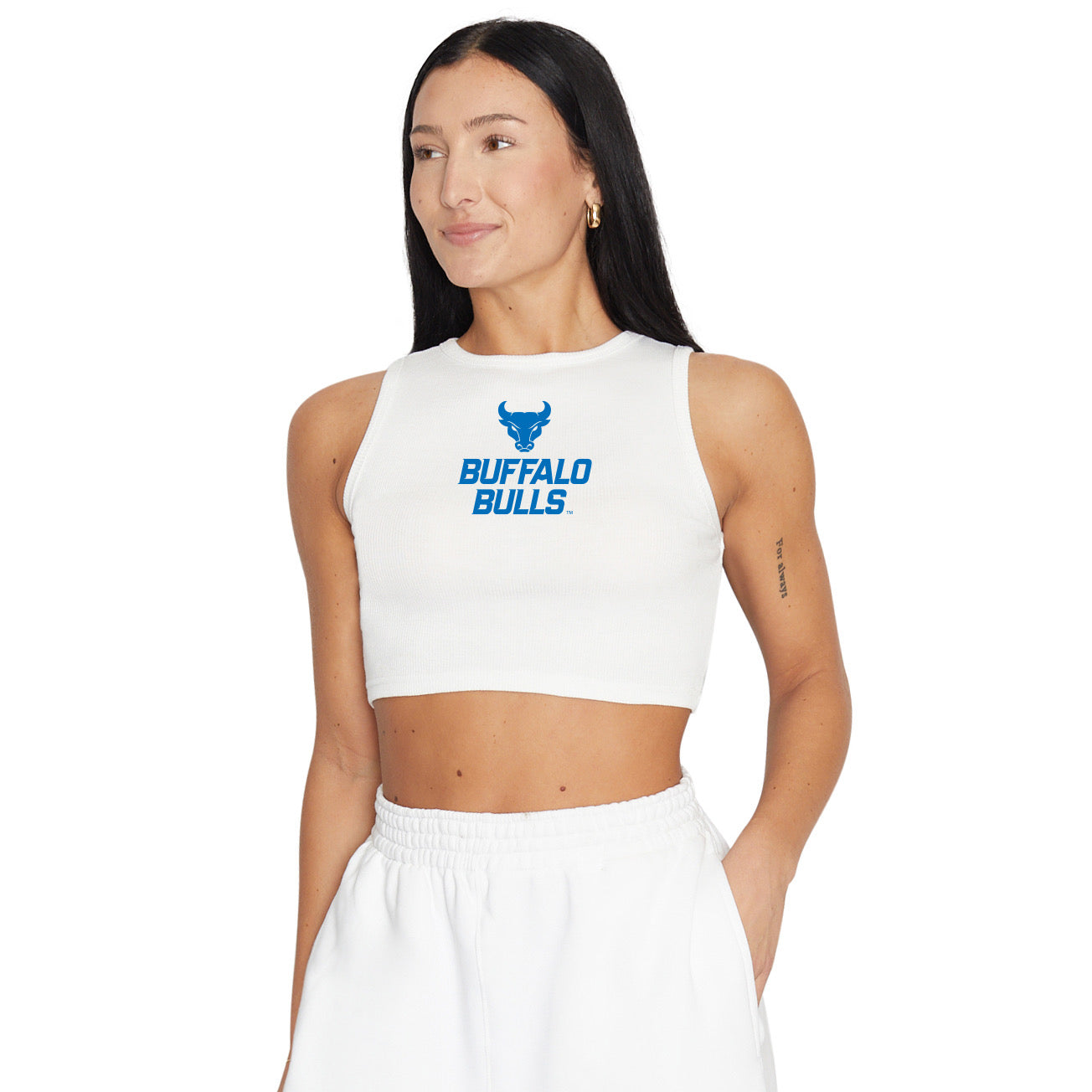 Buffalo Bulls Touchdown Ribbed Tank | lojobands 3