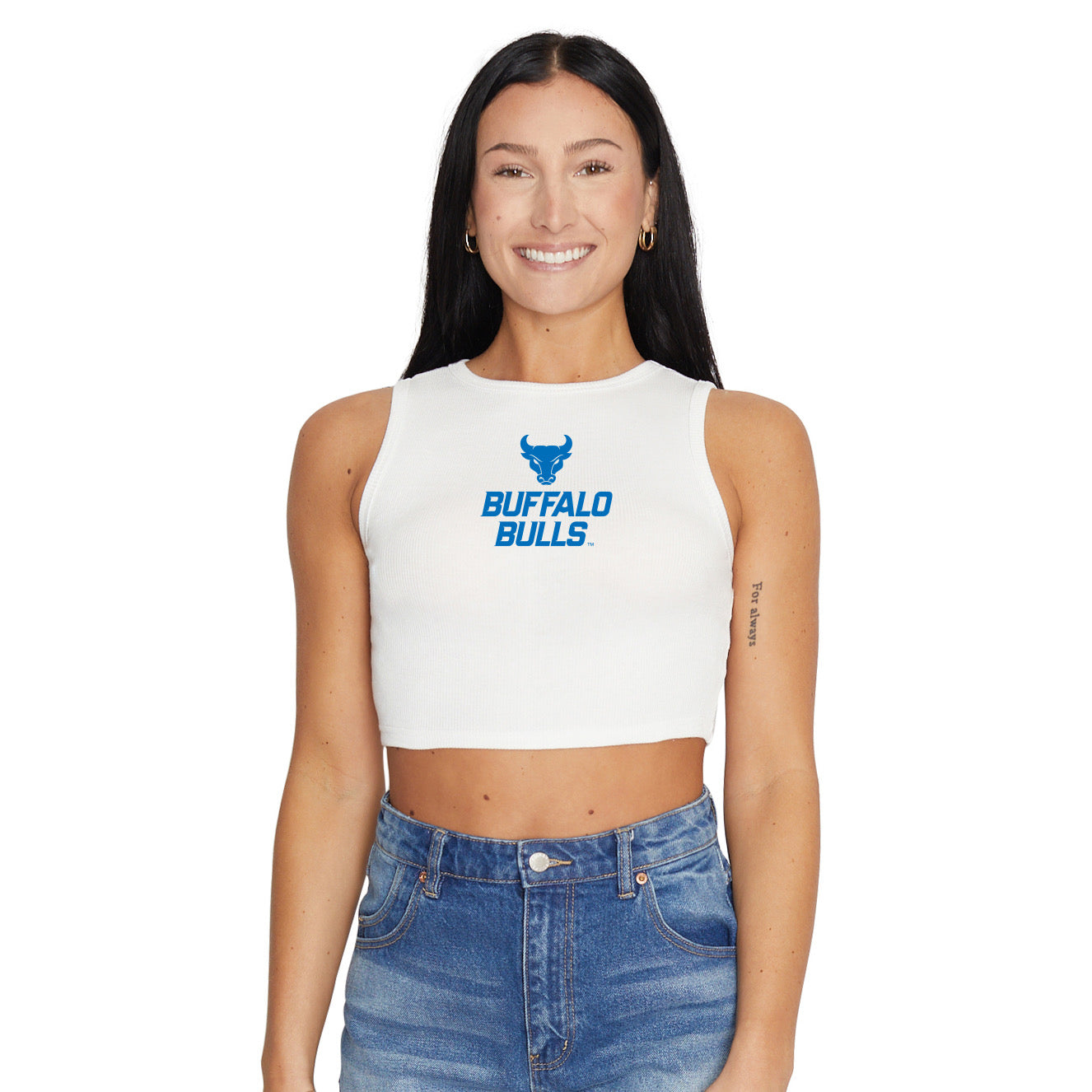 Buffalo Bulls Touchdown Ribbed Tank | lojobands