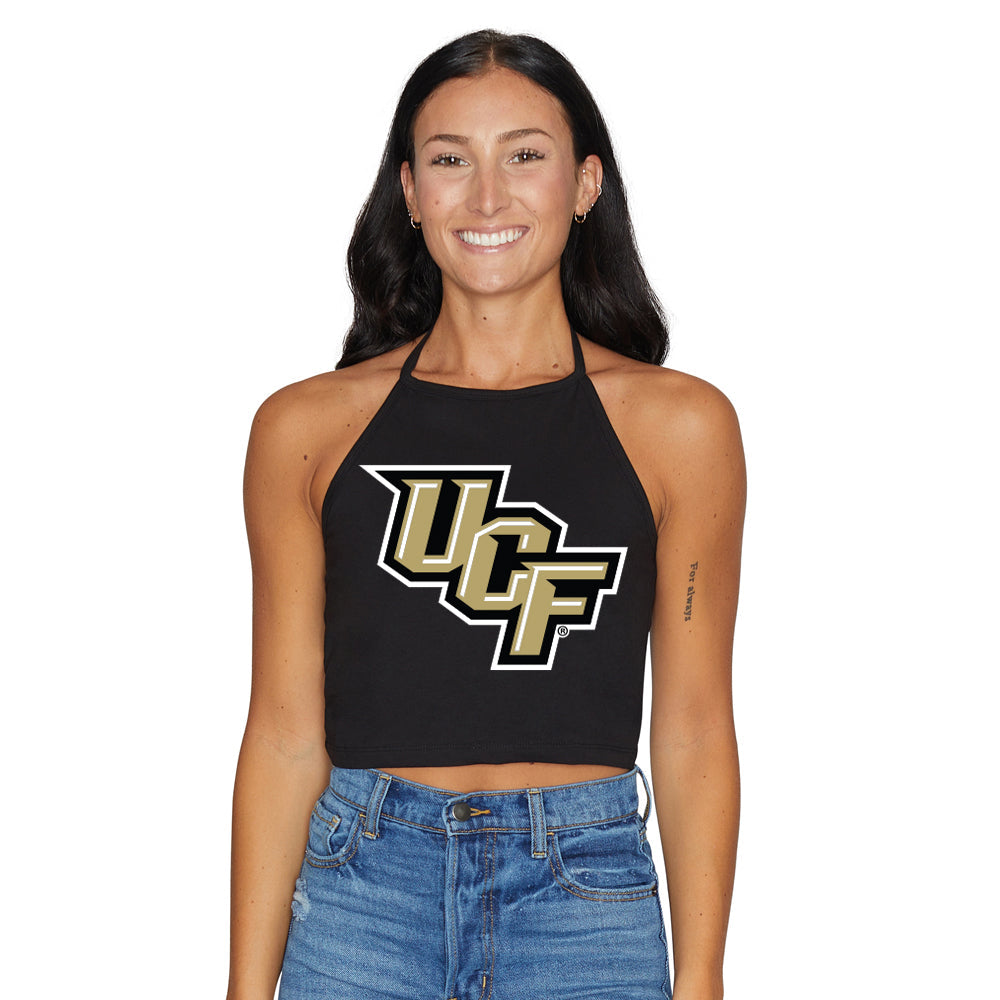 UCF Black Halter Top | lojobands