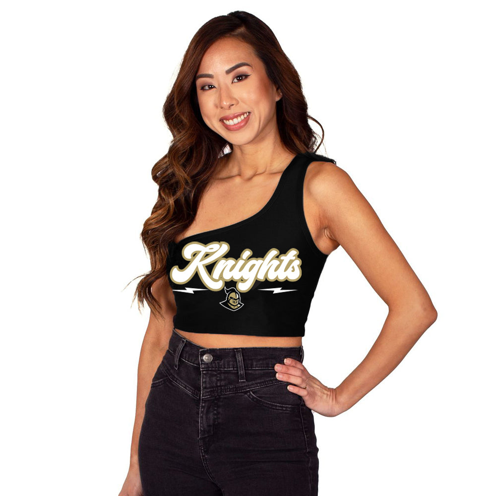 UCF Knights Lightning One Shoulder Top | lojobands