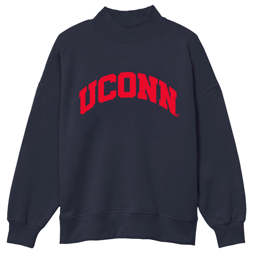 UConn Mock Neck Sweatshirt | lojobands
