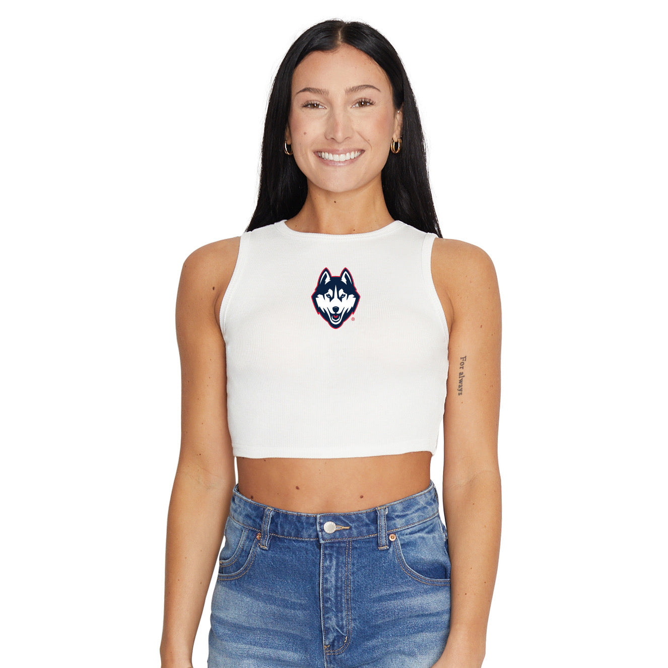 UConn Touchdown Ribbed Tank | lojobands
