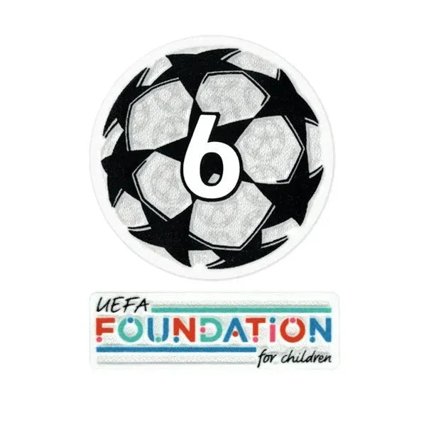 UEFA 2021-24  Liverpool/Bayern Munich Champion League YOUTH Patch Set (Foundation Patch Included) 1