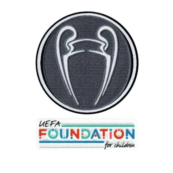 UEFA 2023 Manchester City Champion League Trophy Patch Set (Foundation Patch Included) 1