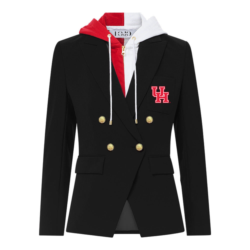 University of Houston Hooded Blazer Jacket | lojobands