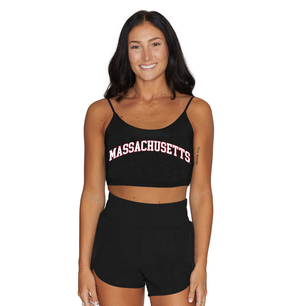 UMass Black Spaghetti Tank | lojobands