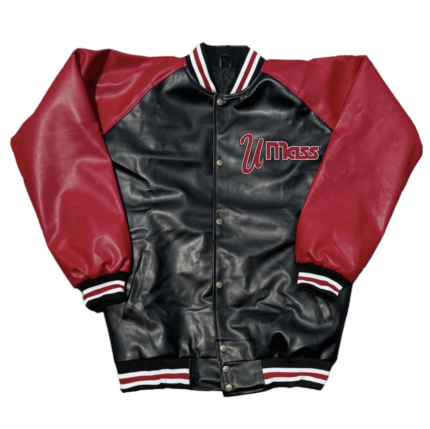 UMass Vintage Varsity Letterman Jacket | lojobands