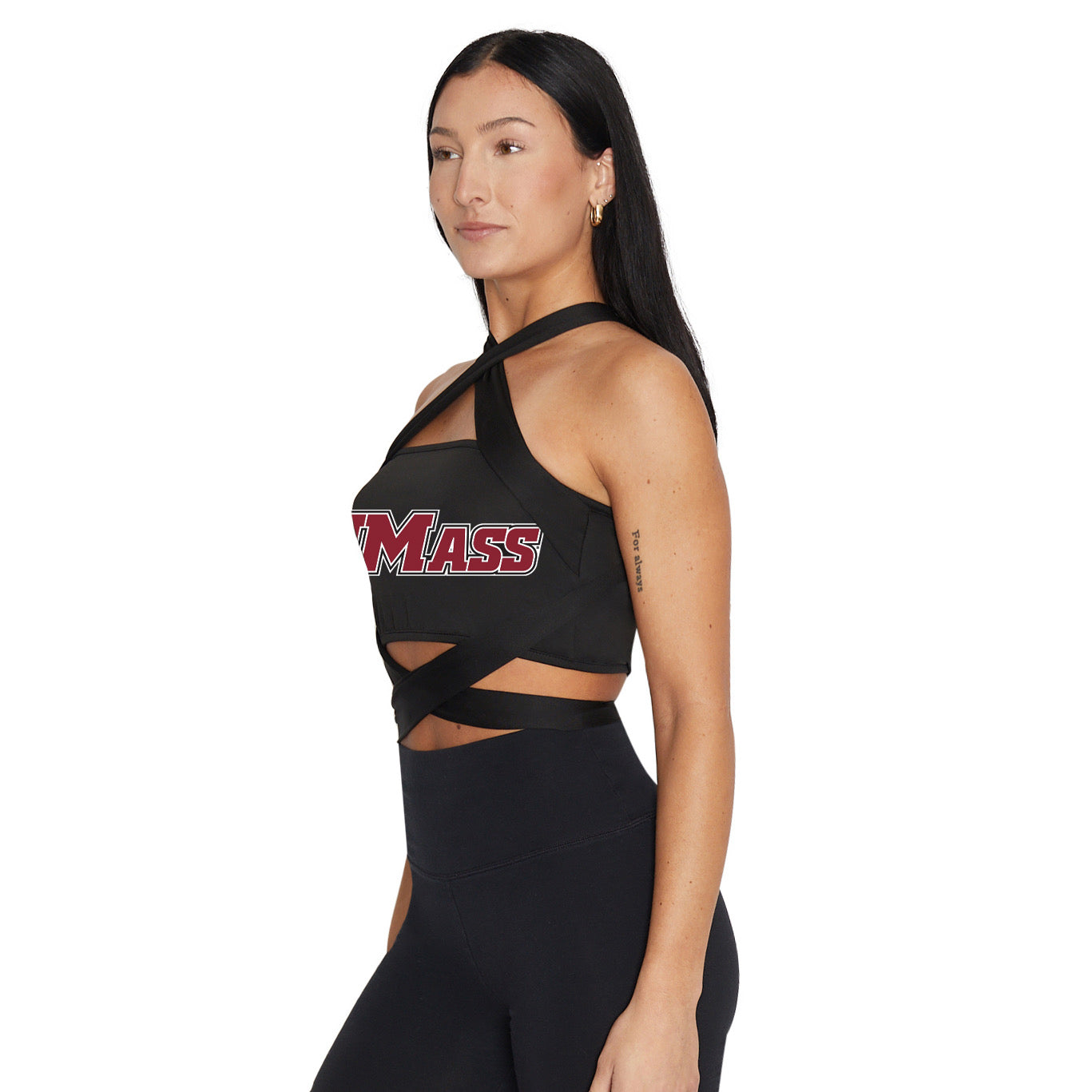 UMass Black Multi Way Bandeau Top | lojobands