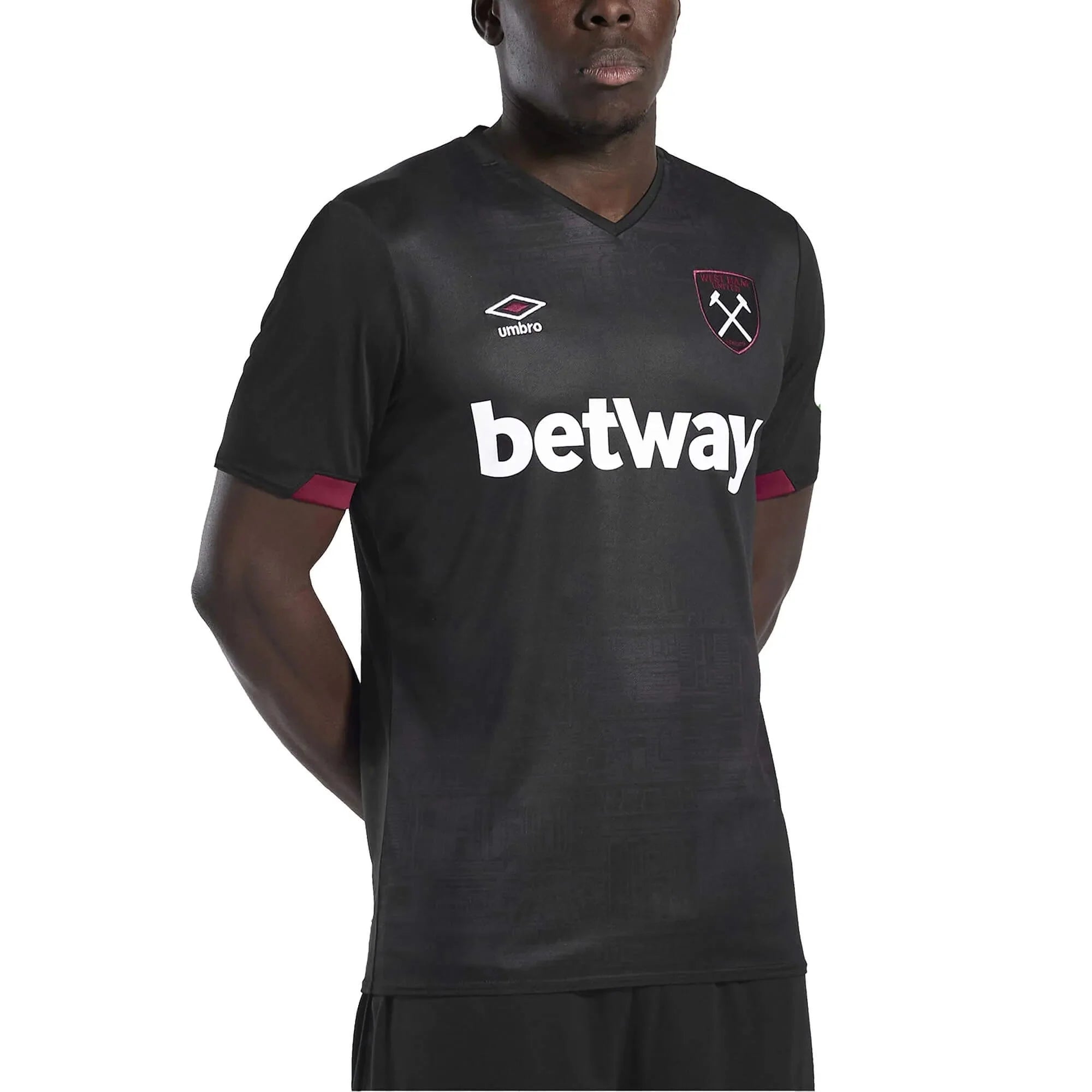 Umbro 2024-25 West Ham Men's Stadium Away Jersey 1